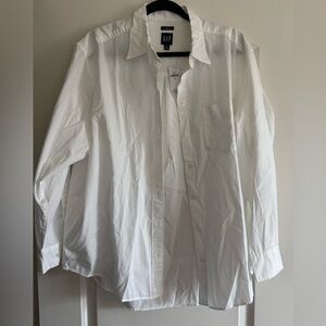 Gap Organic Cotton Poplin Big Shirt